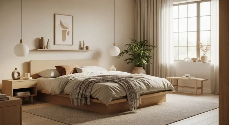 25 Japandi Bedroom Designs for Minimalist Comfort featured image