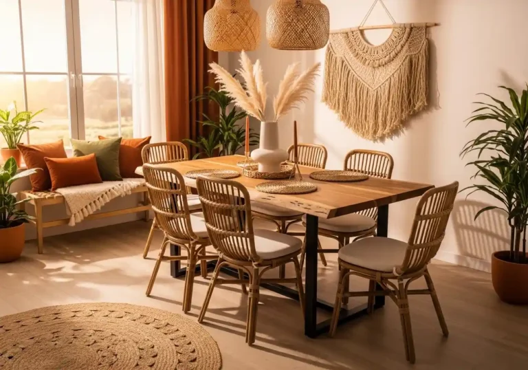 23 Boho Dining Room Inspirations with Chic Vibes