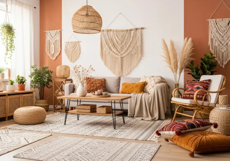 22 Boho Living Room Designs with Relaxed Chic Vibes
