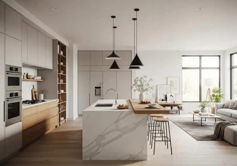 23 Open Kitchen Design Concepts for Spacious Living