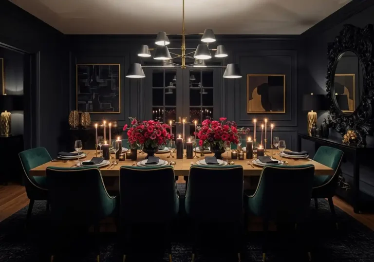 22 Moody Dining Room Designs for a Bold Look