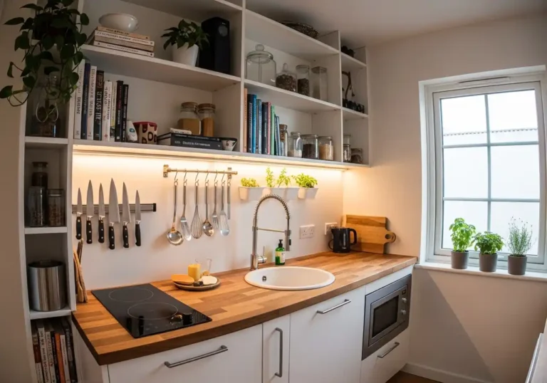 23 Tiny Kitchen Design Tricks to Save Space